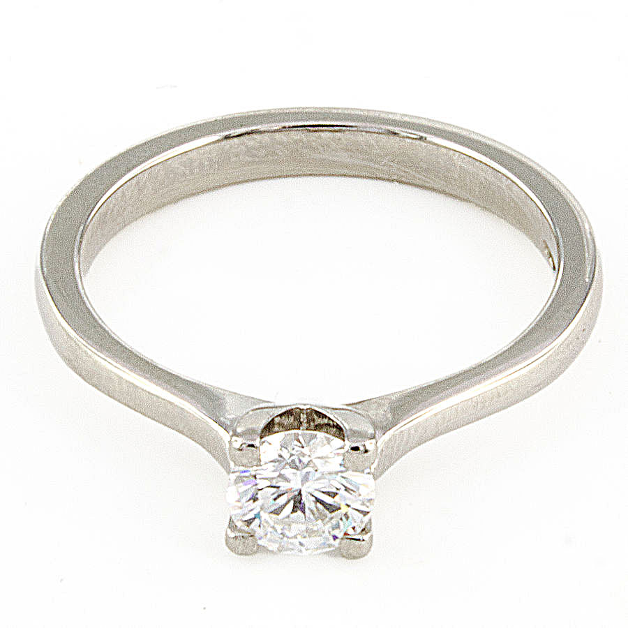 Platinum Solitaire Diamond Ring size L½